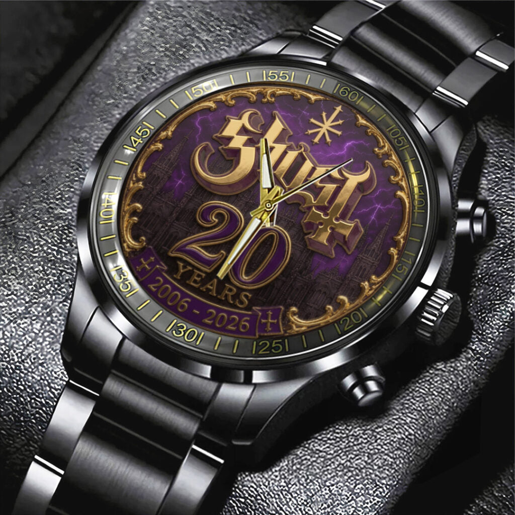 Ghost Band 20th Anniversary Black Stainless Steel Watch - TANTN24531