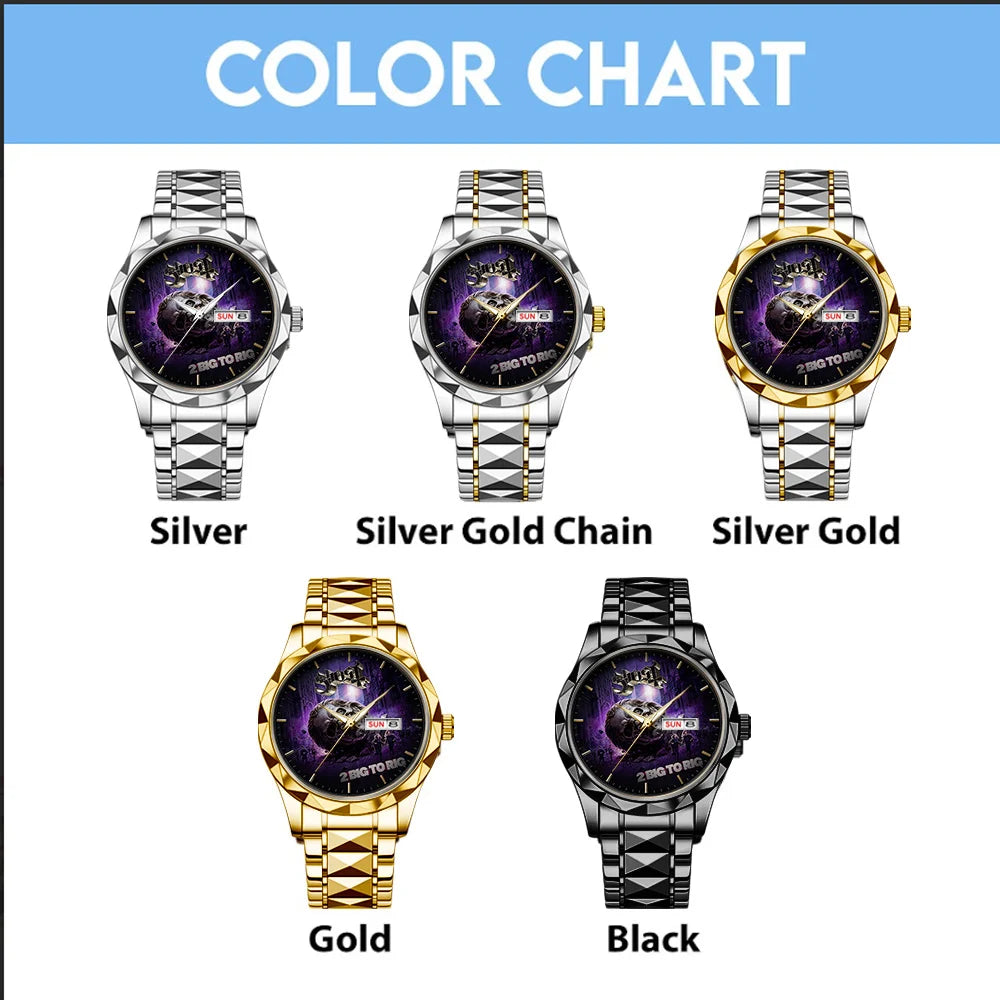 Ghost Band 2 Big To Rig Alloy Luxury Quartz Watch - GNE8368