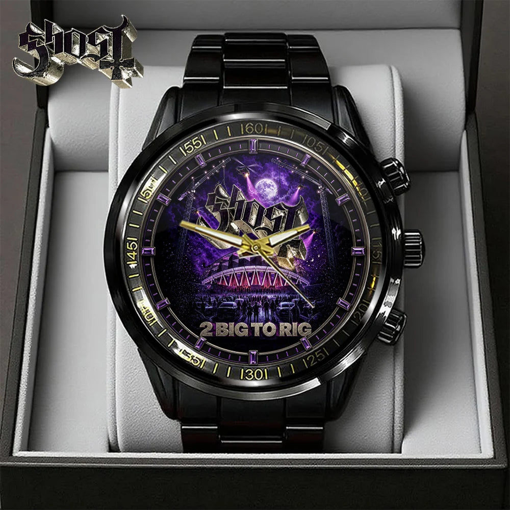 Ghost Band 2 Big To Rig Black Stainless Steel Watch - GNE8367