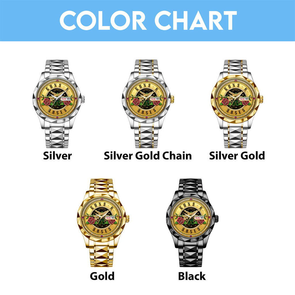 Guns N’ Roses Alloy Luxury Quartz Watch - HOATT16764
