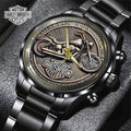 Harley Davidson Black Stainless Steel Watch - TANTN15872
