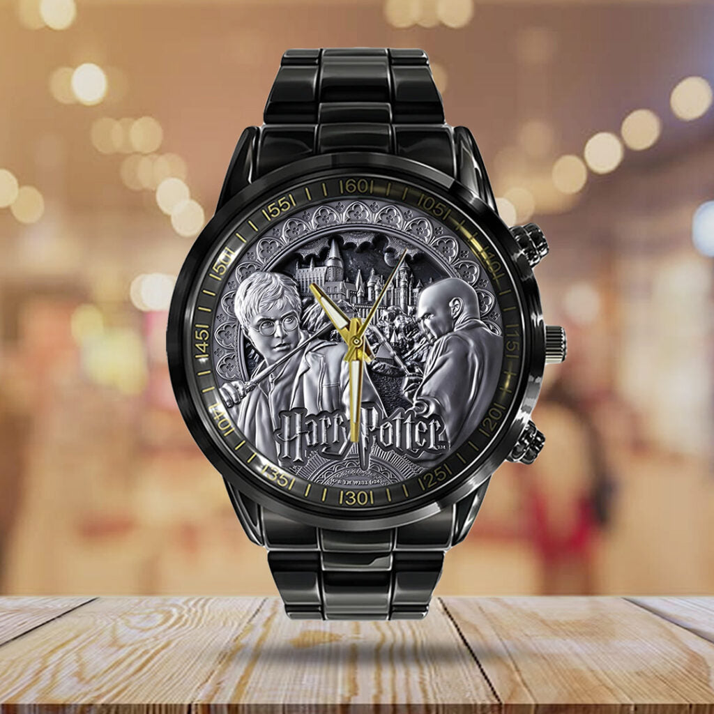 Harry Potter 25th Anniversary 2026 Black Stainless Steel Watch - TANTN19493