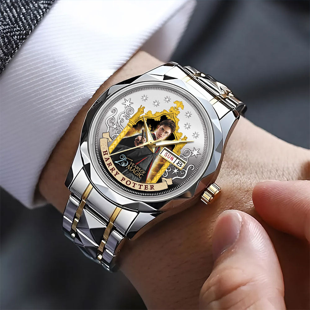 Harry Potter 25th Anniversary Alloy Luxury Quartz Watch - MAITM14154