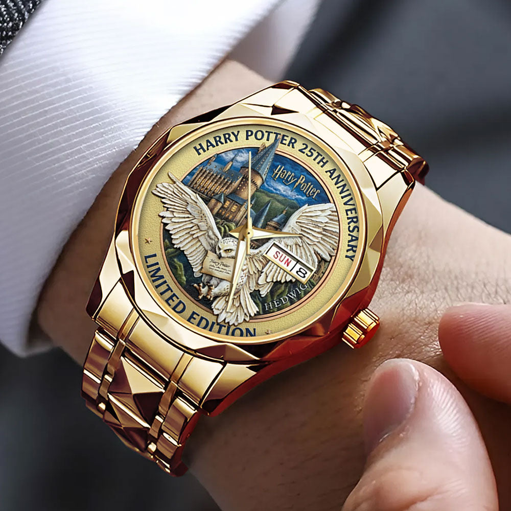 Harry Potter 25th Anniversary Alloy Luxury Quartz Watch - TMTHU3016