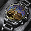 Harry Potter 25th Anniversary Black Stainless Steel Watch - TMTHU2794
