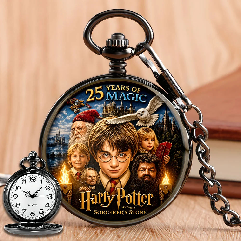 Harry Potter 25th Anniversary Pocket Watch - TMTHU8692