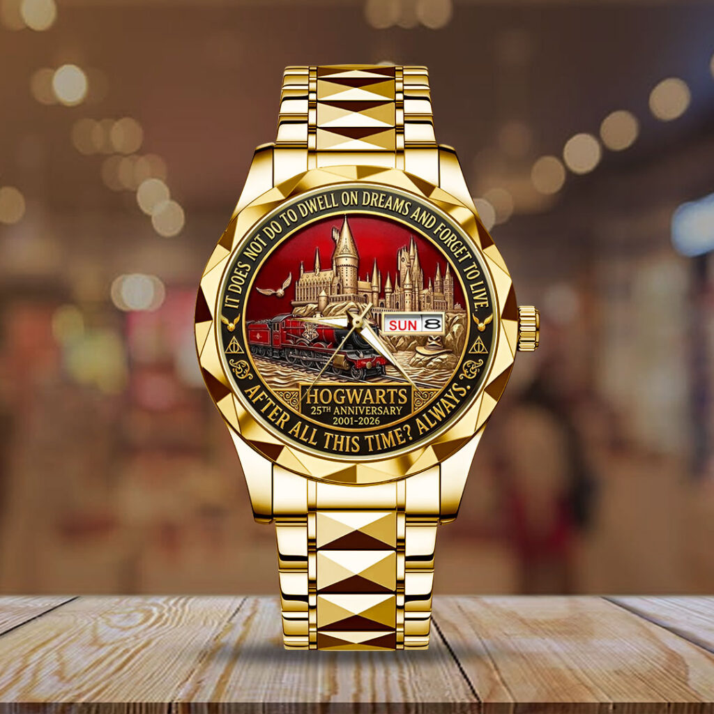Harry Potter 25th Anniversary Alloy Luxury Quartz Watch - TANTN21551