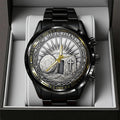 He Is Risen Black Stainless Steel Watch - TANTN17416