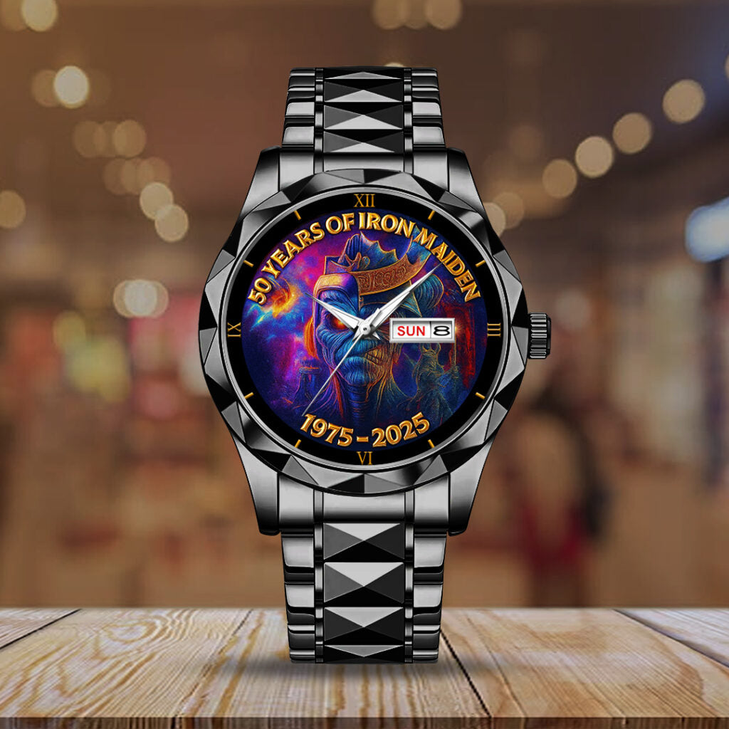 Iron Maiden Alloy Luxury Quartz Watch - TMTHU 205