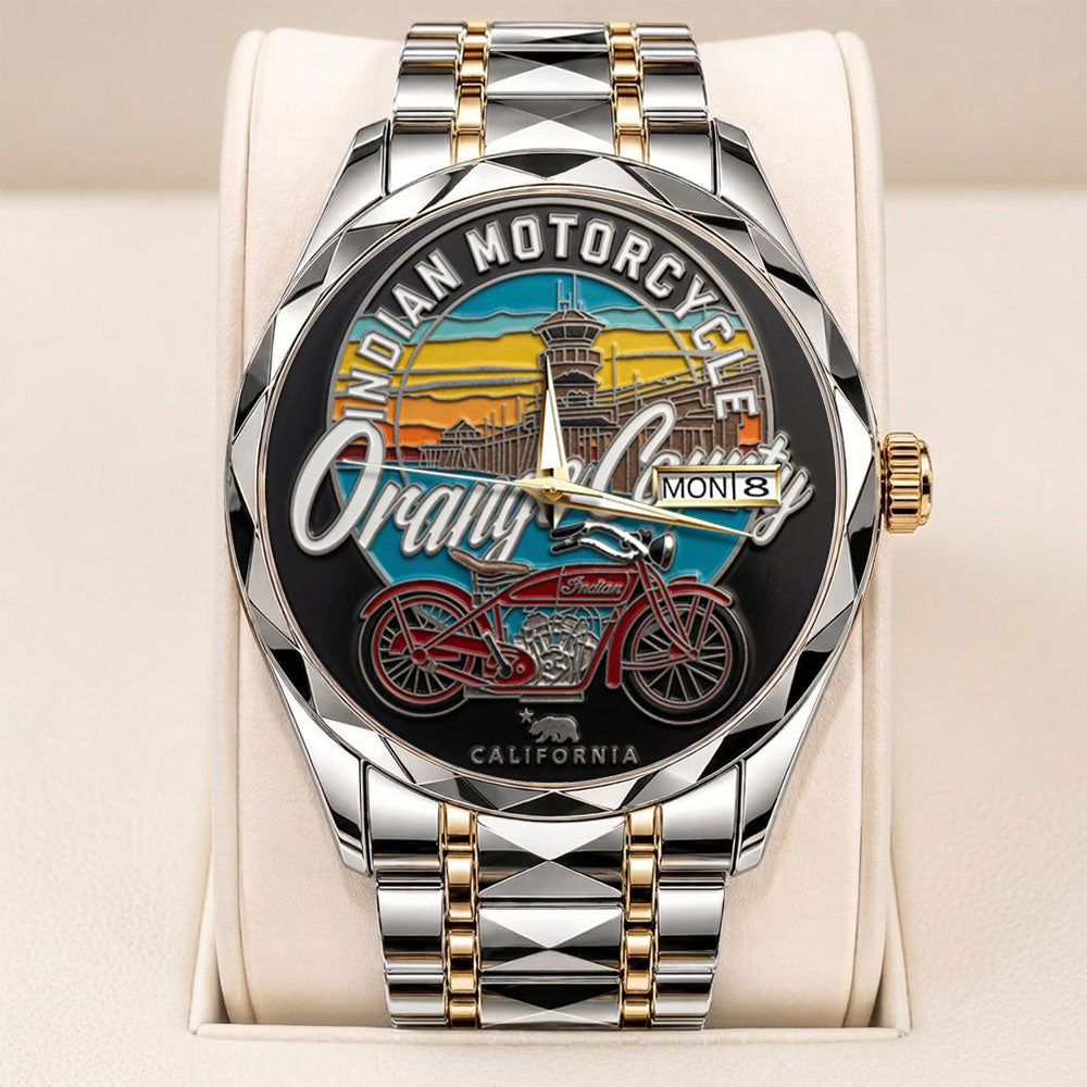 Indian Motorcycle 125th Anniversary Alloy Luxury Quartz Watch - TANTN24802