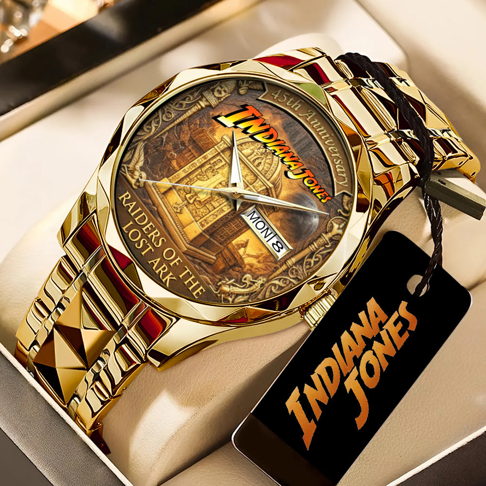 Indiana Jones Raiders of the Lost Ark 45th Anniversary Alloy Luxury Quartz Watch - TANTN20393