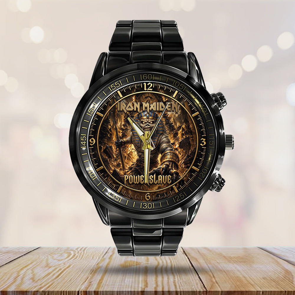 Iron Maiden Black Stainless Steel Watch - TMTHU7575