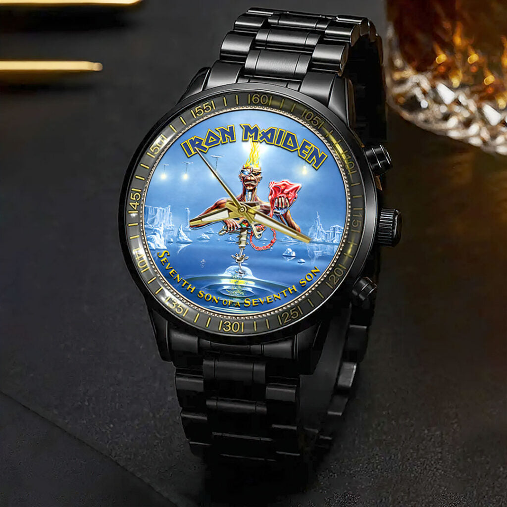 Iron Maiden Black Stainless Steel Watch - HOATT16292