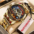 Iron Maiden The Number Of The Beast 44th Anniversary Alloy Luxury Quartz Watch - TMTHU4933