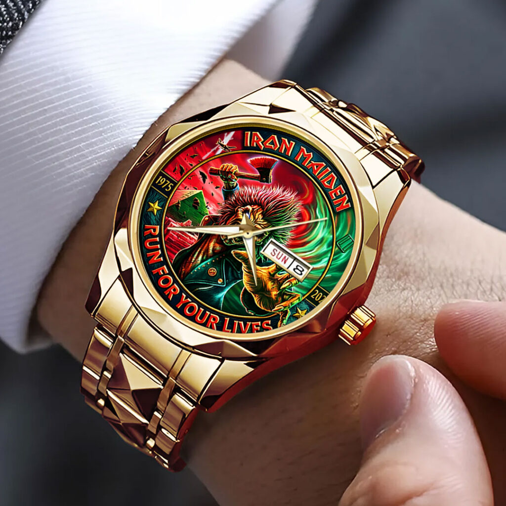 Iron Maiden Alloy Luxury Quartz Watch - TMTHU3733