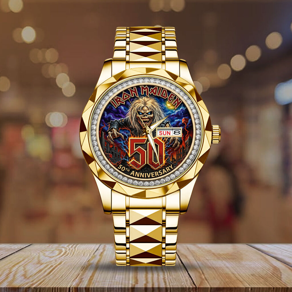 Iron Maiden Alloy Luxury Quartz Watch - TMTHU7175
