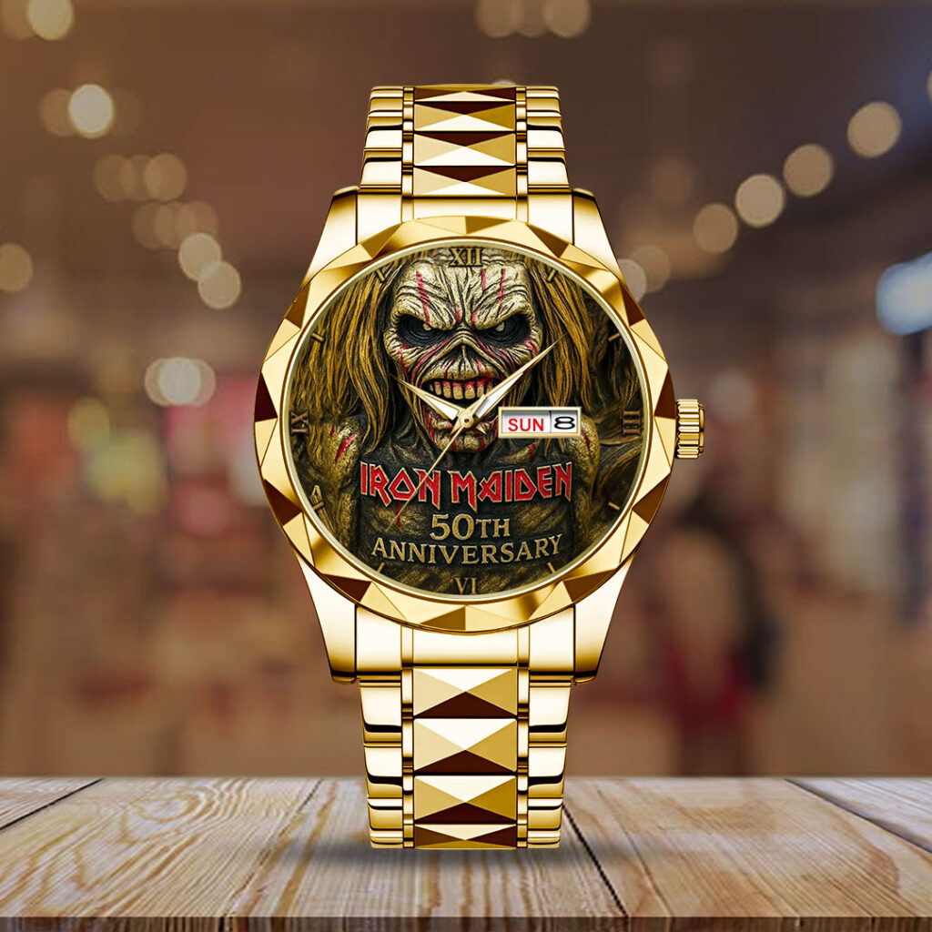 Iron Maiden Alloy Luxury Quartz Watch - GNE NEW537