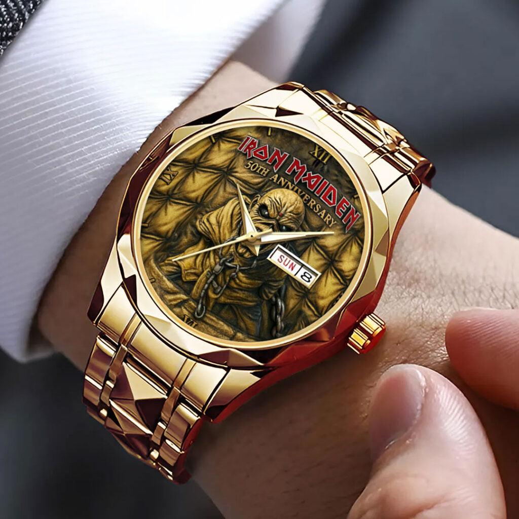 Iron Maiden Alloy Luxury Quartz Watch - GNE NEW538