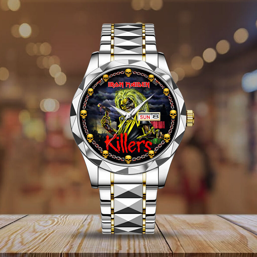 Iron Maiden Alloy Luxury Quartz Watch - VANDH5072
