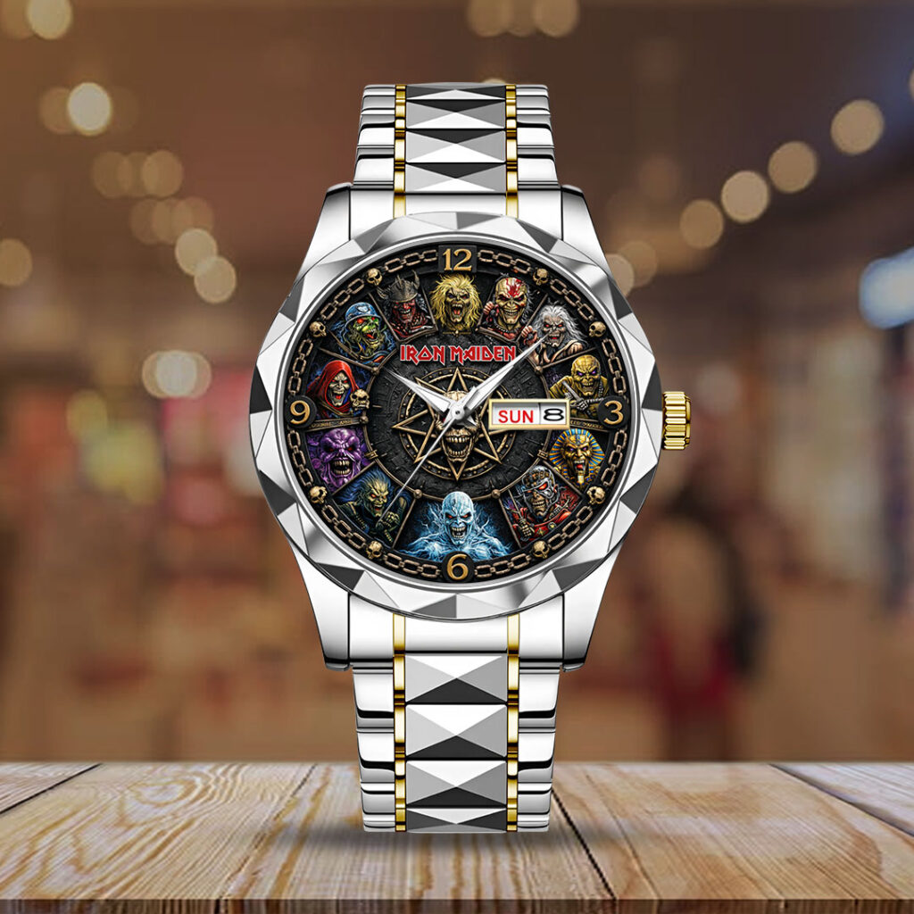 Iron Maiden Alloy Luxury Quartz Watch - VANDH5075