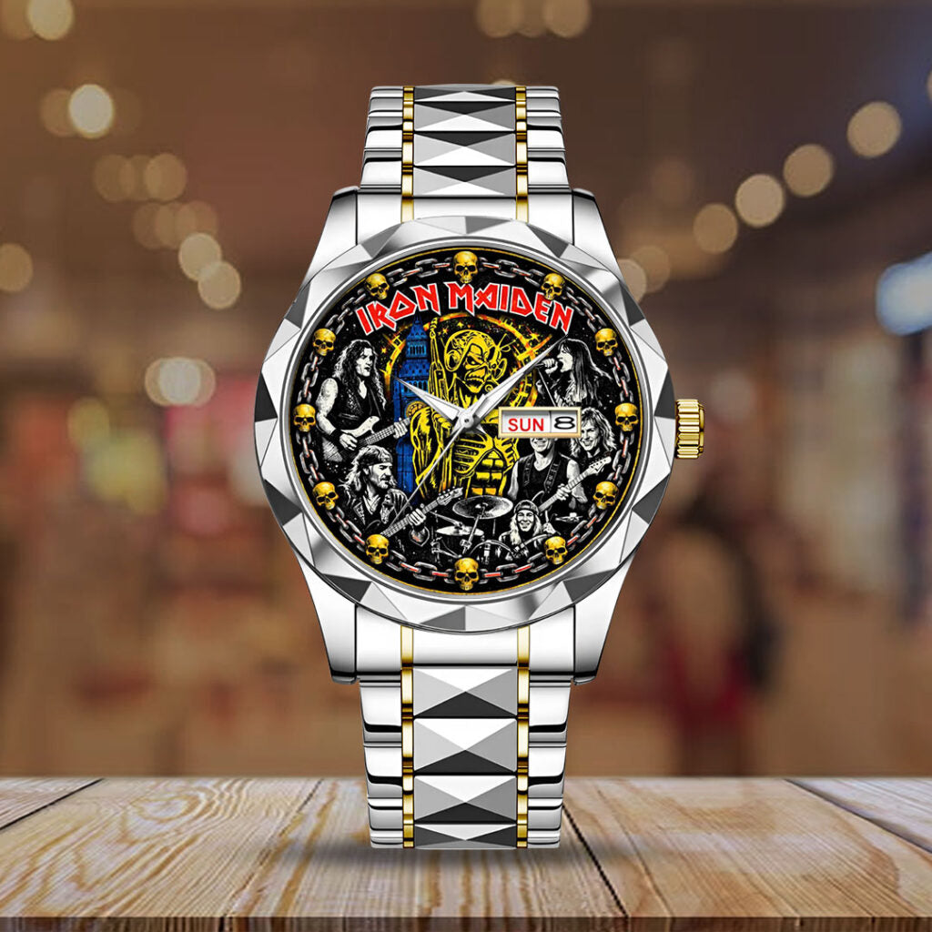Iron Maiden Alloy Luxury Quartz Watch - VANDH5084