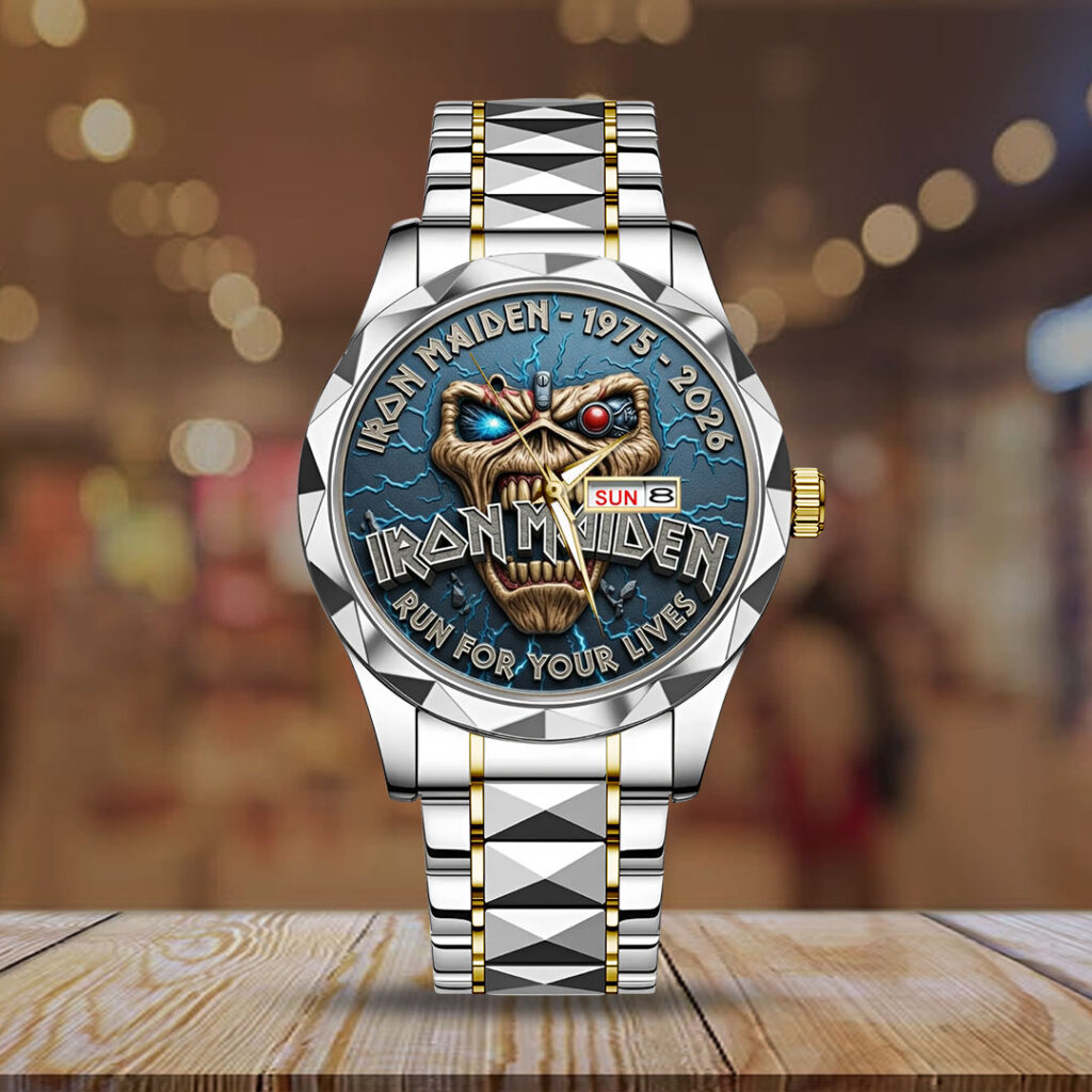 Iron Maiden Alloy Luxury Quartz Watch - TMTHU4059