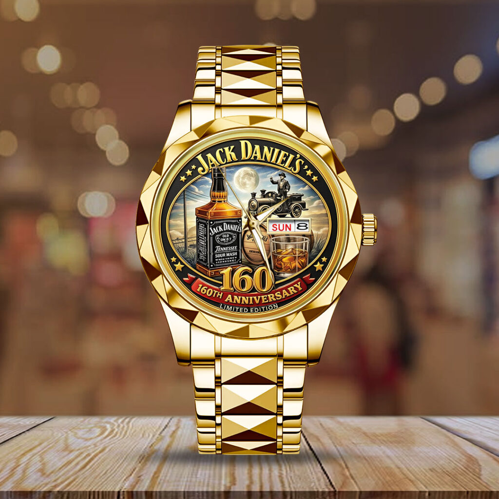 Jack Daniel’s 160th Anniversary Alloy Luxury Quartz Watch - TMTHU3711