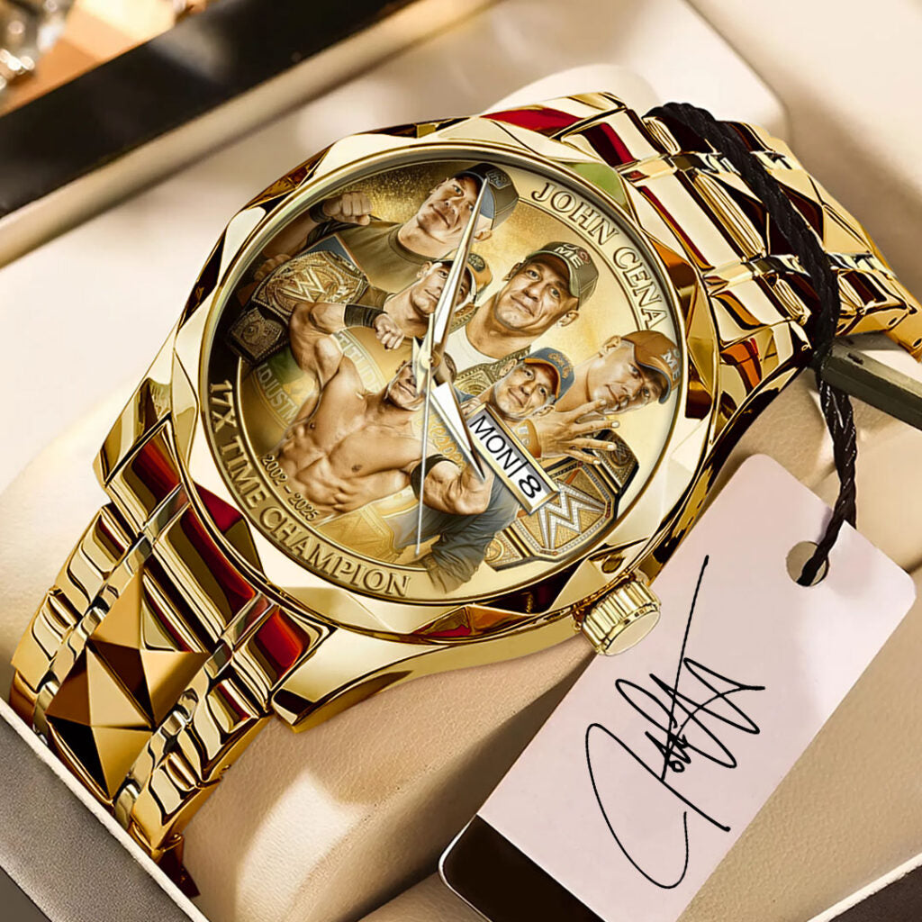 John Cena Alloy Luxury Quartz Watch - TMTHU2689