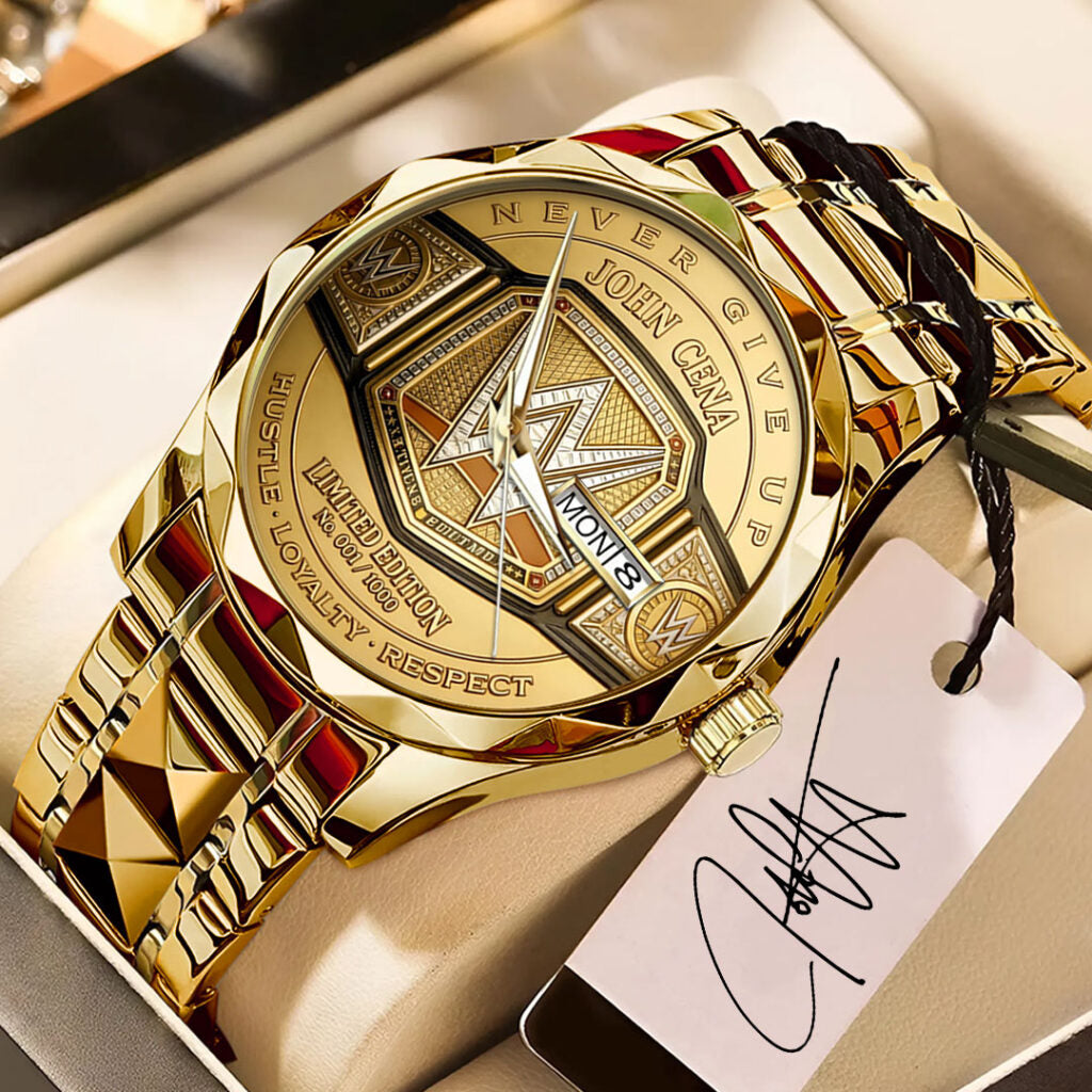 John Cena Alloy Luxury Quartz Watch - TMTHU2690