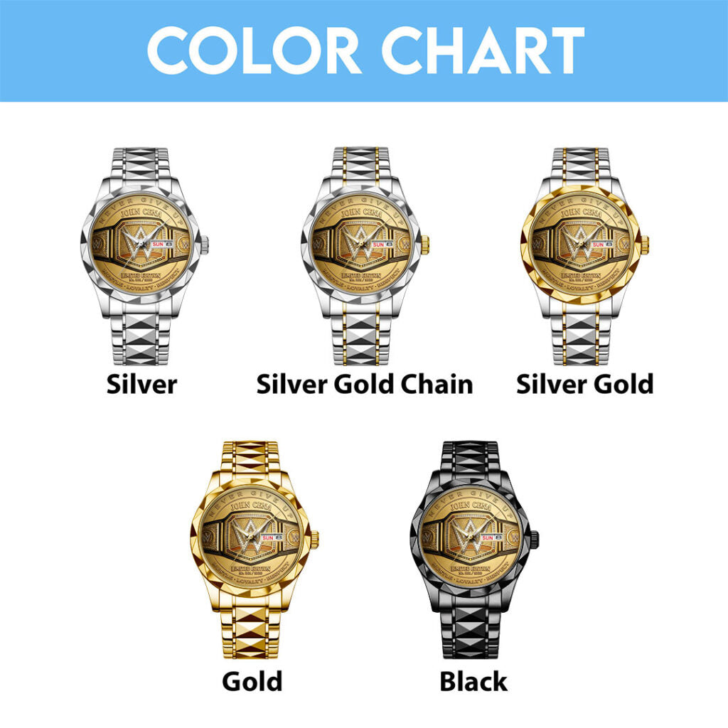 John Cena Alloy Luxury Quartz Watch - TMTHU2690