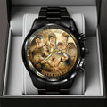 John Cena Black Stainless Steel Watch - TANTN19430