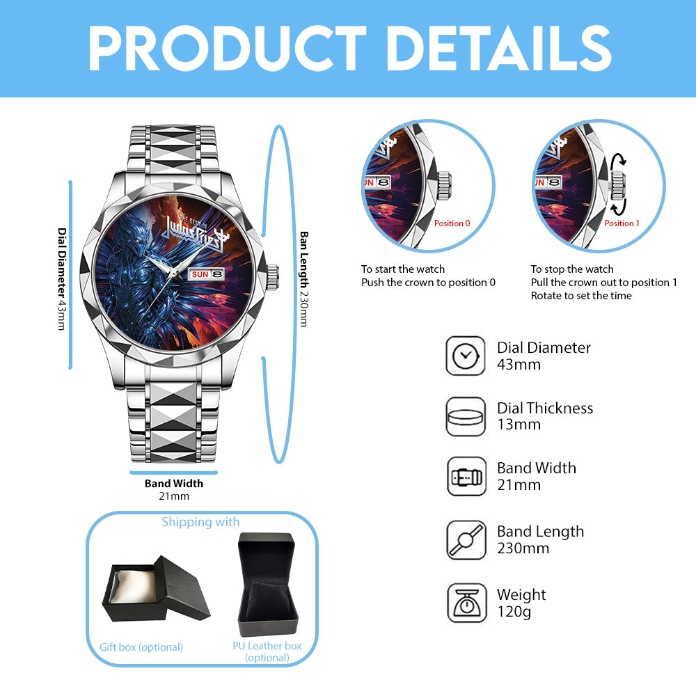 Judas Priest 2026 Alloy Luxury Quartz Watch - GNE6129
