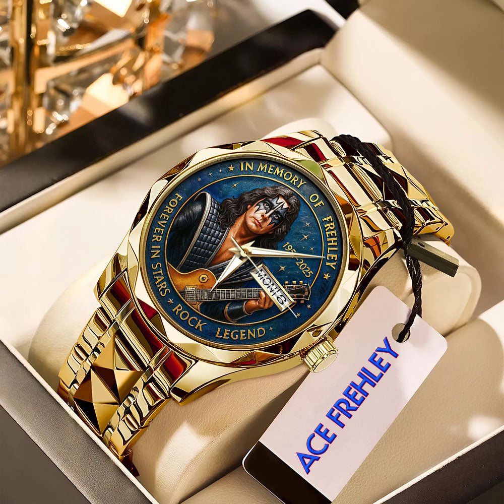 KISS x Ace Frehley Alloy Luxury Quartz Watch - MAITM13465