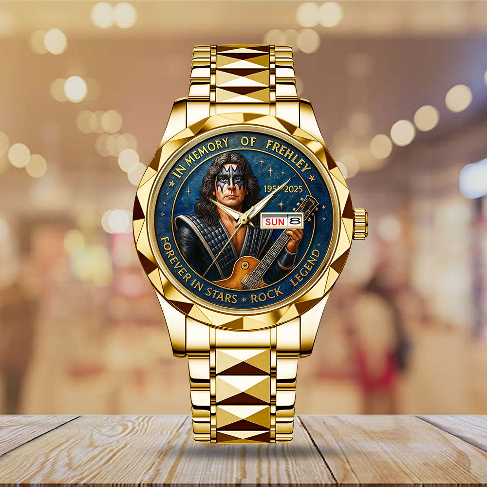 KISS x Ace Frehley Alloy Luxury Quartz Watch - MAITM13465
