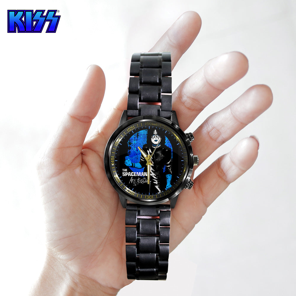 KISS Black Stainless Steel Watch - GNE 2876