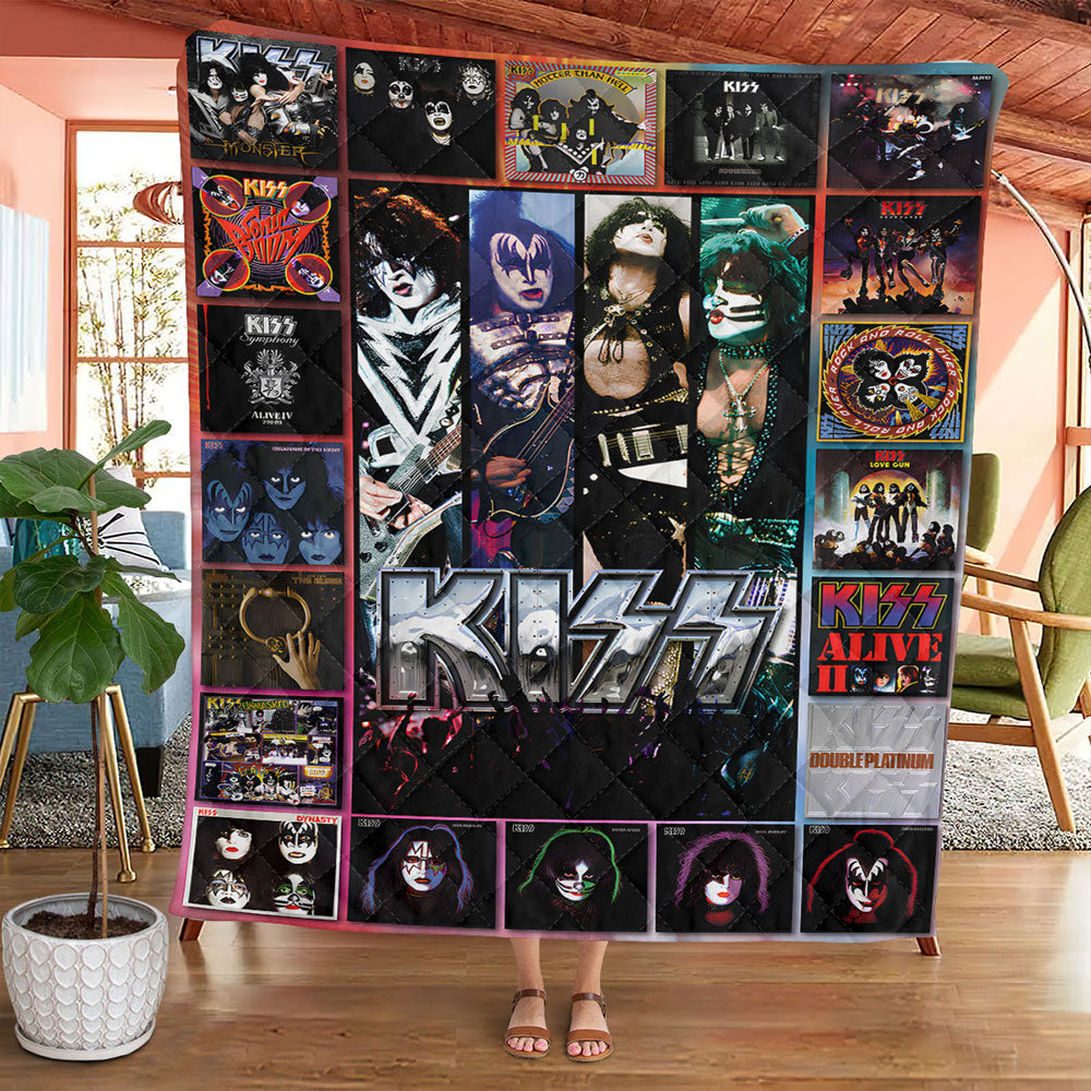 KISS Quilt Blanket - TMTHU2729