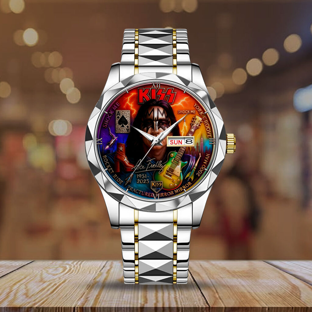 KISS x Ace Frehley Alloy Luxury Quartz Watch - TMTHU1586