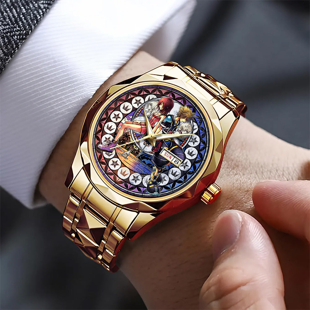 Kingdom Hearts 25th Anniversary Alloy Luxury Quartz Watch - GNE7634