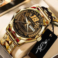 Kyle Busch Alloy Luxury Quartz Watch - TANTN23161