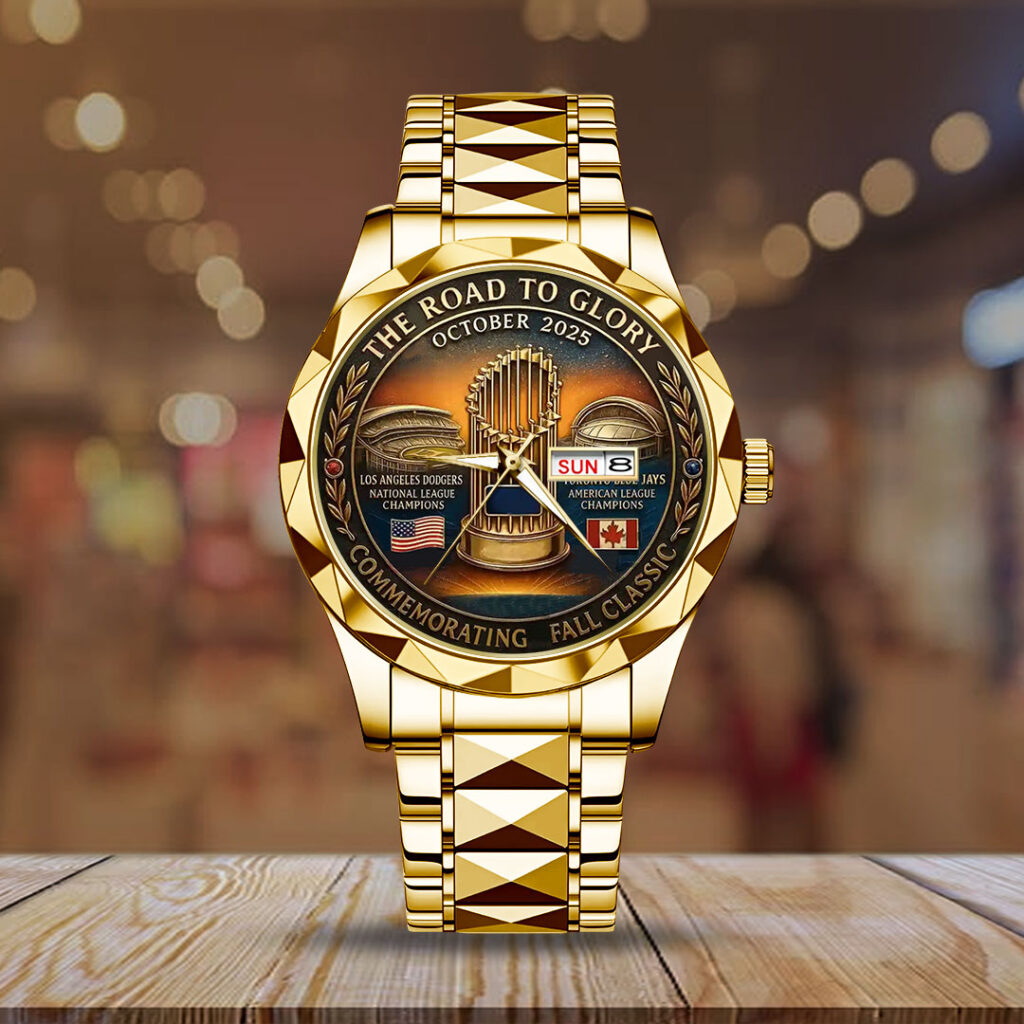 Los Angeles Dodgers x Toronto Blue Jays Alloy Luxury Quartz Watch - TMTHU1750