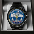 Los Angeles Dodgers World Series 2025 Black Stainless Steel Watch - TANTN18570