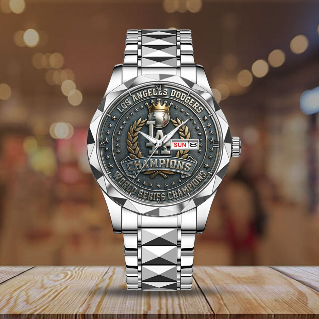 Los Angeles Dodgers Alloy Luxury Quartz Watch - TMTHU1908
