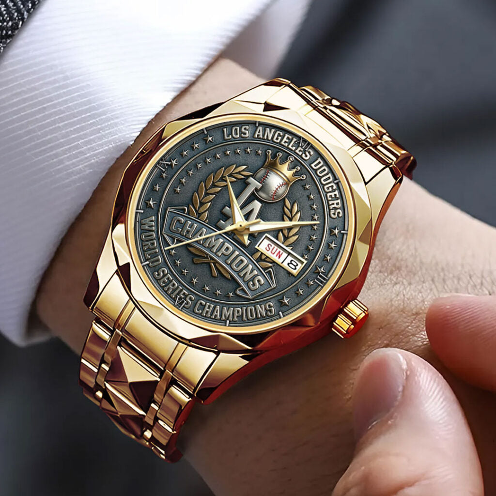 Los Angeles Dodgers Alloy Luxury Quartz Watch - TMTHU1908