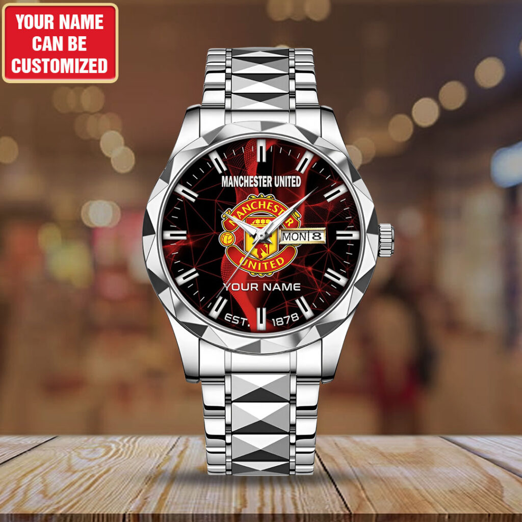 Personalized Manchester United Alloy Luxury Quartz Watch - TANTN23555