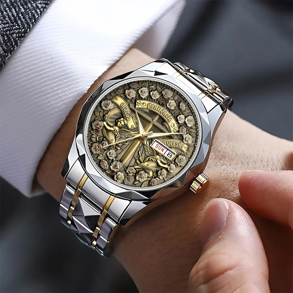 Maria Alloy Luxury Quartz Watch - TANTN 15185
