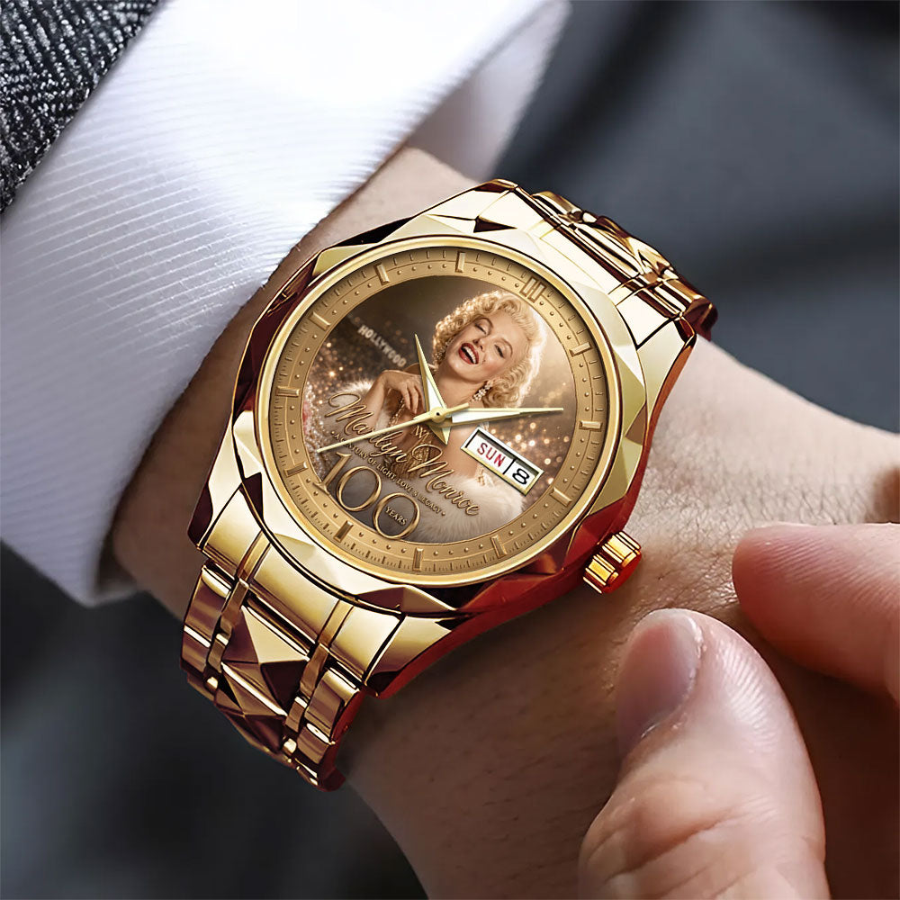 Marilyn Monroe 100th Anniversary Alloy Luxury Quartz Watch - TMTHU7621