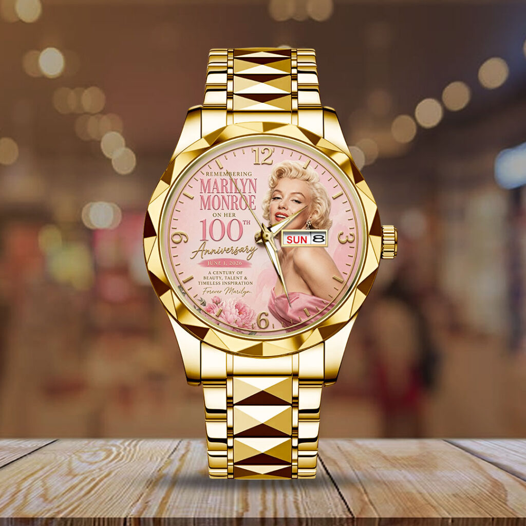 Marilyn Monroe 100th Anniversary Alloy Luxury Quartz Watch - TMTHU7887
