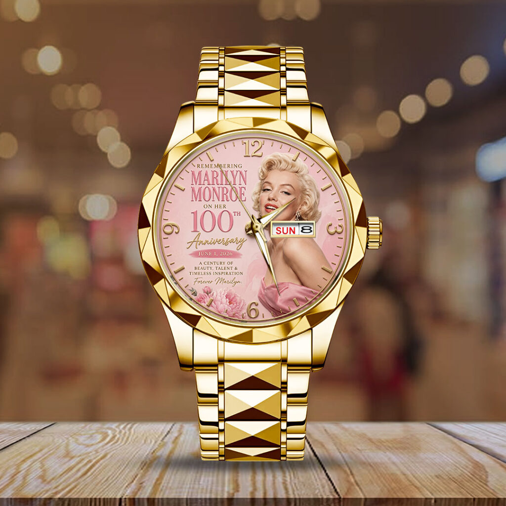 Marilyn Monroe 100th Anniversary Alloy Luxury Quartz Watch - TMTHU7665