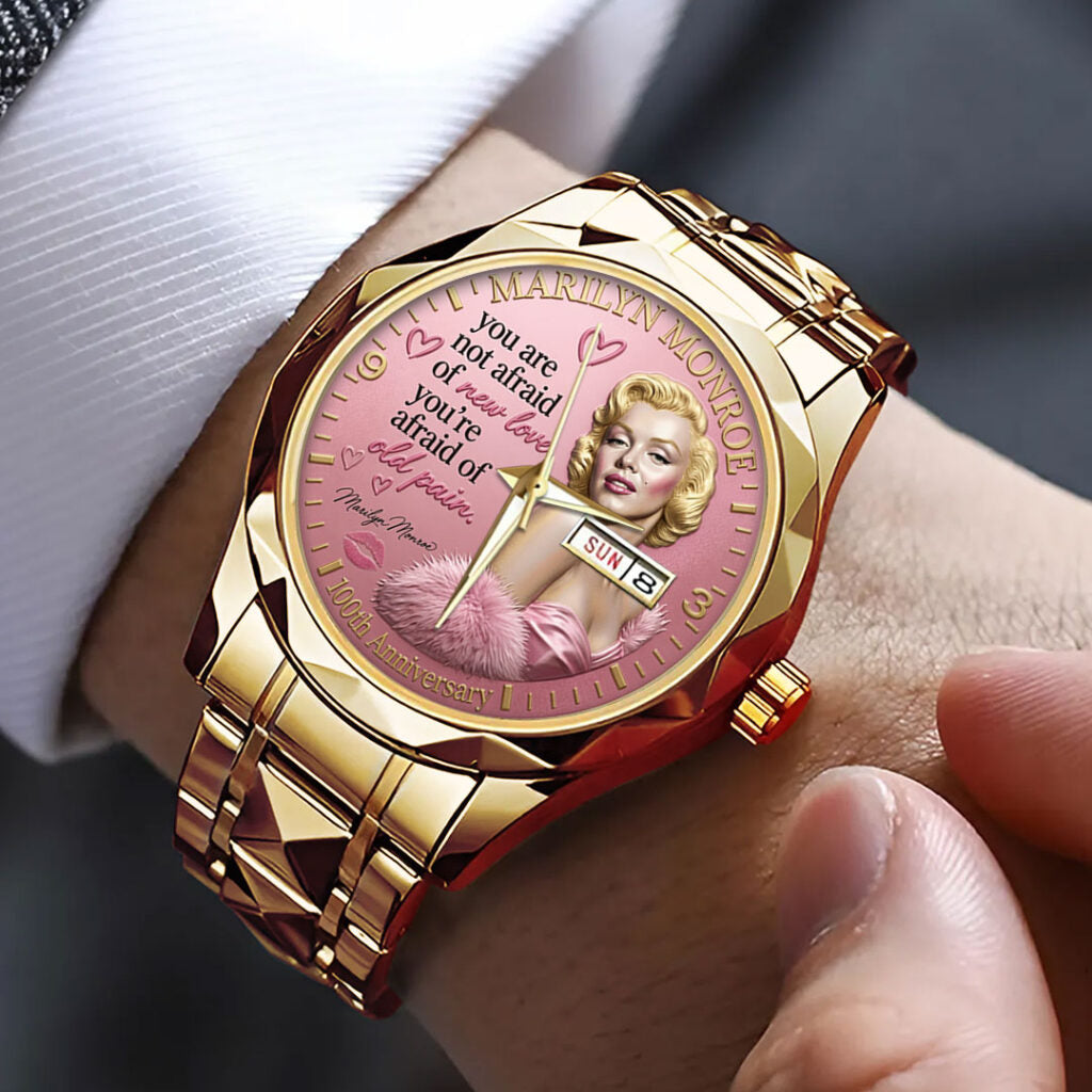 Marilyn Monroe 100th Anniversary Alloy Luxury Quartz Watch - TMTHU7944