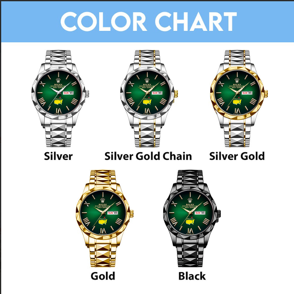 Masters Tournament x Rolex Alloy Luxury Quartz Watch - GNE5978